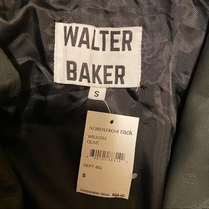 Walter Baker Rober Leather Zip Front 